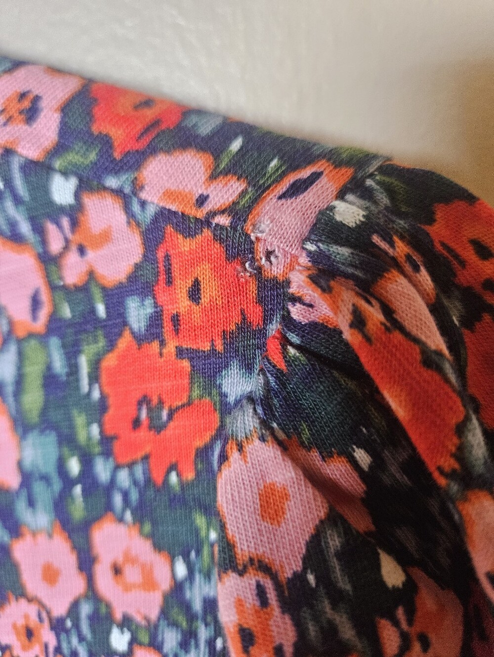 Boden Floral Sheath Cotton Midi Dress 16/18R XL Pockets Stretch Spring Summer - Picture 13 of 13
